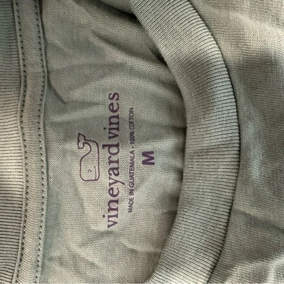 Vineyard Vines Golf Green Long Sleeve Shirt - Picture 4 of 4